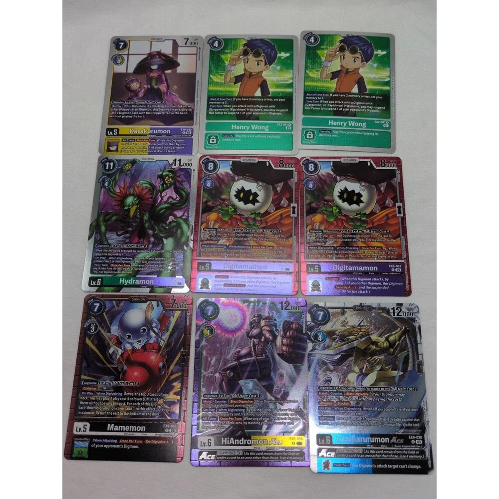 (90) Digimon Card Game Common Uncommon Rare + Foil Card Lot